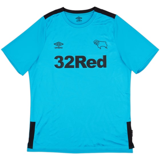 2019-20 Derby County Away Shirt - 8/10 - (XL)