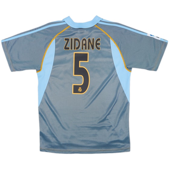 2003-04 Real Madrid Third Shirt Zidane #5 - 6/10 - (S)