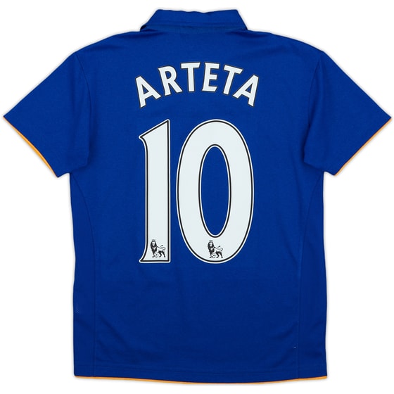2011-12 Everton Home Shirt Arteta #10 - 8/10 - (M.Boys)