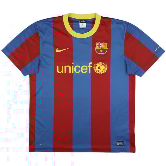 2010-11 Barcelona Basic Home Shirt - 6/10 - (L)
