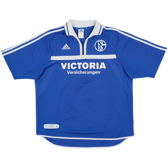 2001-02 Schalke Home Shirt - 4/10 - (XL)