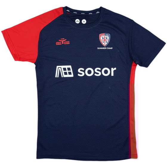 2023-24 Cagliari Eye Training Shirt - 6/10 - (S)