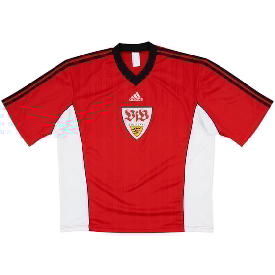 1999-00 Stuttgart adidas Training Shirt - 8/10 - (XL)