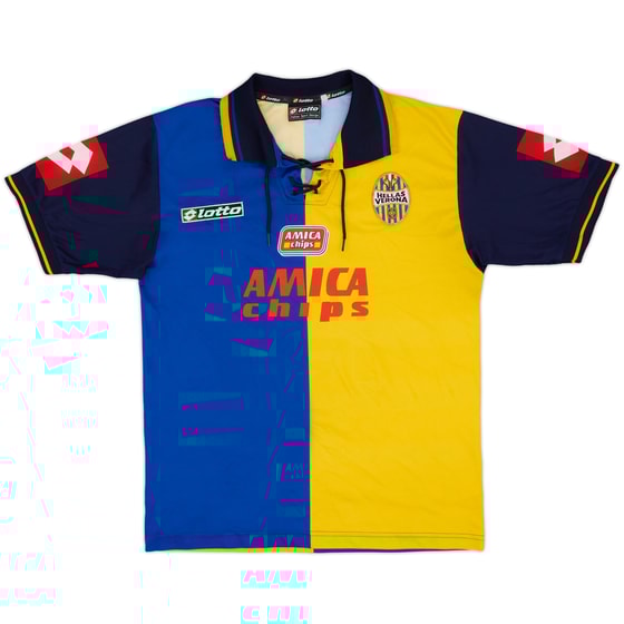 2001-02 Hellas Verona Anniversary Shirt - 8/10 - (M)