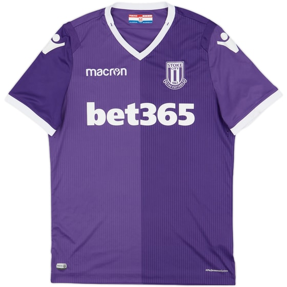 2018-19 Stoke City Away Shirt - 9/10 - (S)