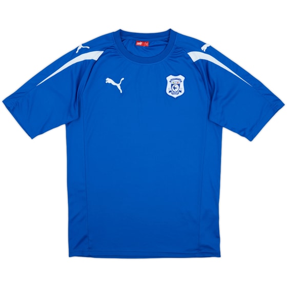 2011-12 Cardiff City Puma Training Shirt - 10/10 - (M)