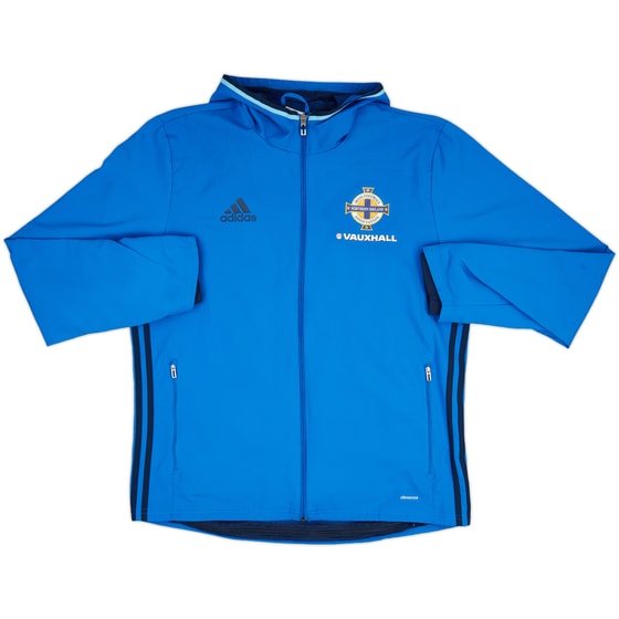 2016-17 Northern Ireland adidas Track Jacket - 10/10 - (L)