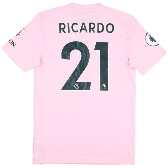 2019-20 Leicester Match Issue Third Shirt Ricardo #21