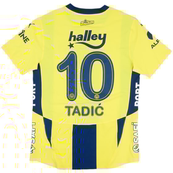 2024-25 Fenerbahce Player Issue Home Shirt Tadic #10