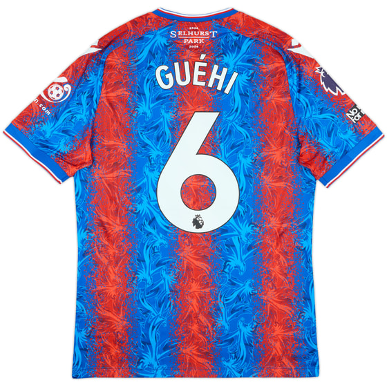 2024-25 Crystal Palace Match Issue Home Shirt Guehi #6