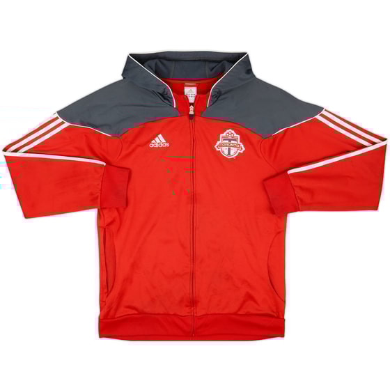 2010-11 Toronto adidas Hooded Track Jacket - 7/10 - (L/XL)