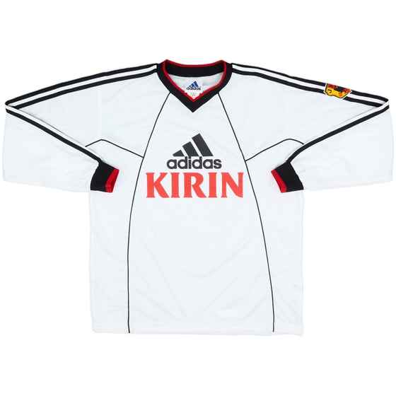 2000-02 Japan adidas Training L/S Shirt - 10/10 - (L)