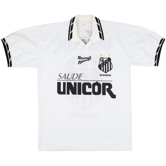 1996 Santos Home Shirt #10 - 8/10 - (L)