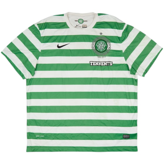 2012-13 Celtic '125th Anniversary' Home Shirt - 4/10 - (XXL)