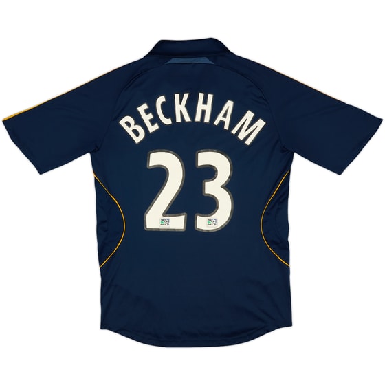 2007-08 LA Galaxy Away Shirt Beckham #23 - 9/10 - (S)