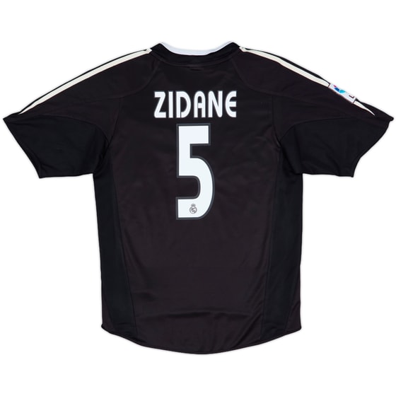 2004-05 Real Madrid Away Shirt Zidane #5 - 9/10 - (S)