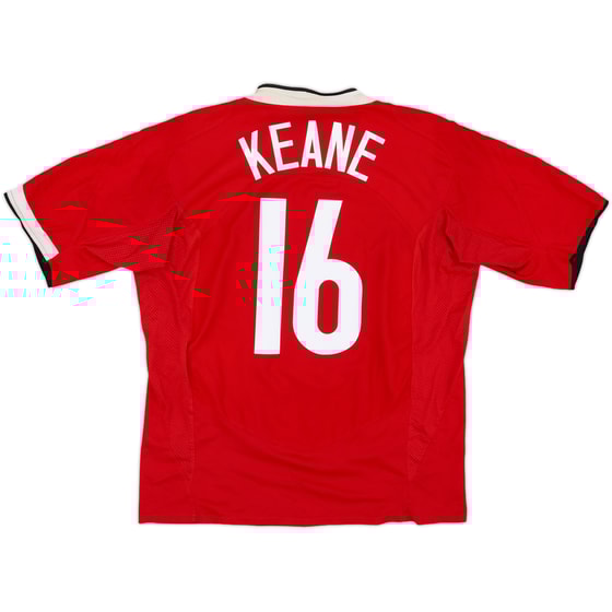2004-06 Manchester United Home Shirt Keane #16 - 5/10 - (M)