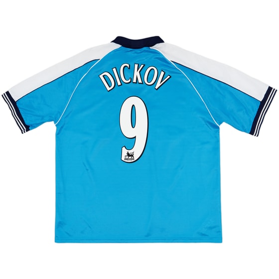 1999-01 Manchester City Home Shirt Dickov #9 - 7/10 - (XL)