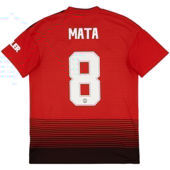 2018-19 Manchester United Home Shirt Mata #8 - 7/10 - (M)