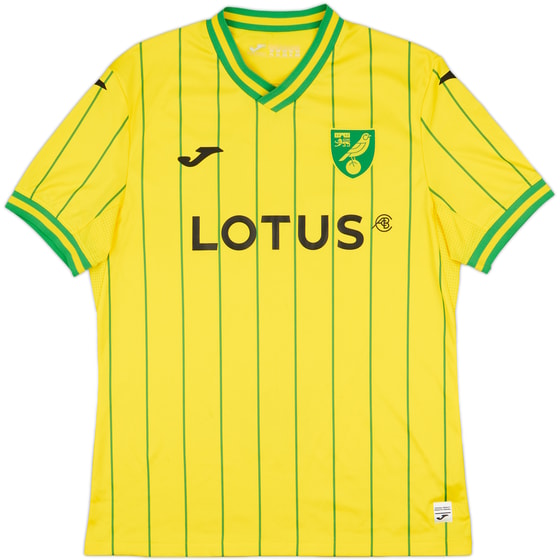 2022-23 Norwich Home Shirt - 9/10 - (XL)