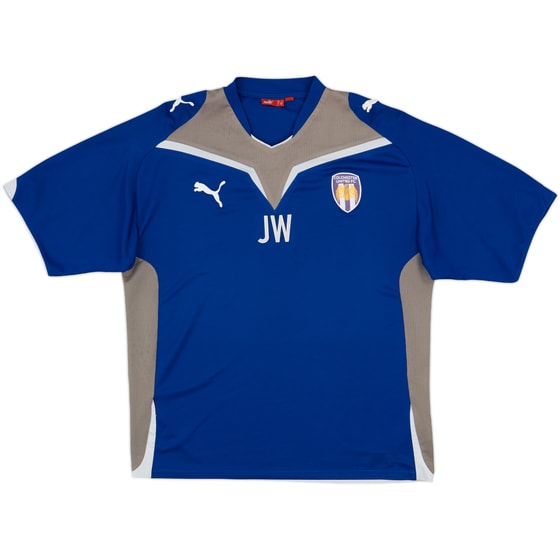 2014-15 Colchester United Puma Staff Issue Training Shirt JW - 5/10 - (L)