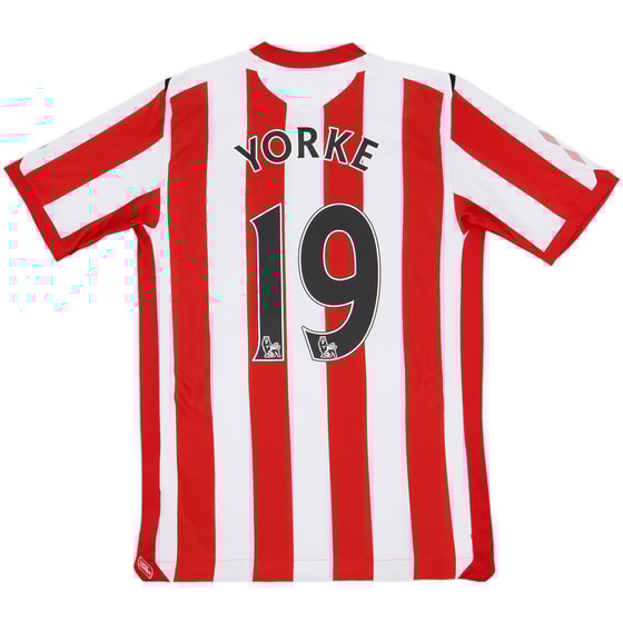 2008-09 Sunderland Home Shirt Yorke #19 - 7/10 - (M)