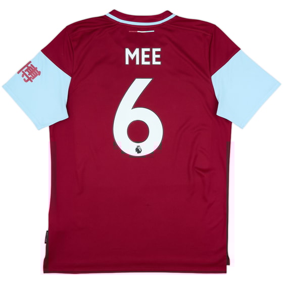 2020-21 Burnley Home Shirt Mee #6 - 8/10 - (L)