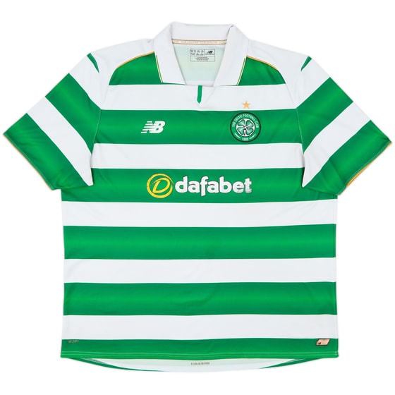 2016-17 Celtic Home Shirt - 6/10 - (XXL)