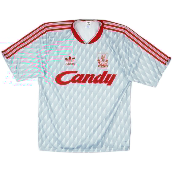 1989-91 Liverpool Away Shirt - 6/10 - (L)