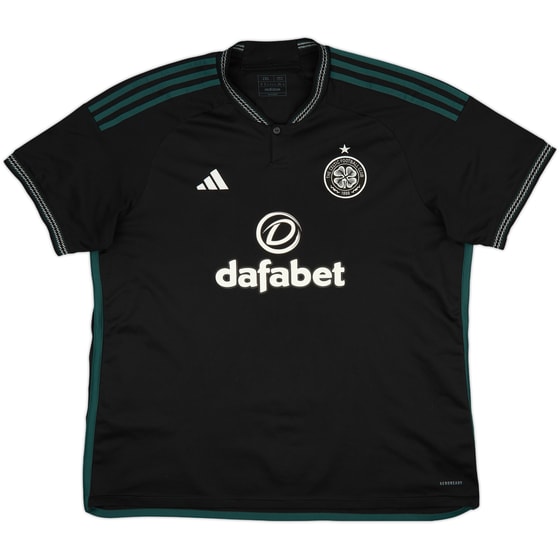 2023-24 Celtic Away Shirt - 9/10 - (XXL)