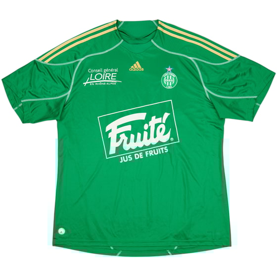 2009-10 Saint Etienne Home Shirt - 7/10 - (XXL)