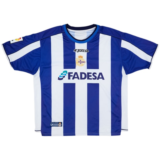 2002-03 Deportivo de La Coruna Home Shirt - 6/10 - (L)