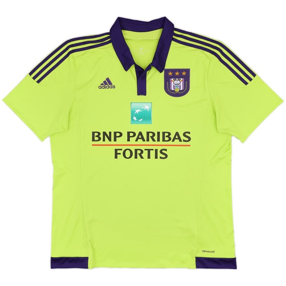 2015-16 Anderlecht Away Shirt - 7/10 - (XL)