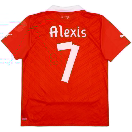 2012-14 Chile Home Shirt Alexis #7 - 7/10 - (M)