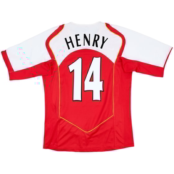 2004-05 Arsenal Home Shirt Henry #14 - 9/10 - (M)