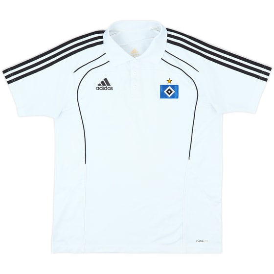 2011-12 Hamburg adidas Polo Shirt - 8/10 - (M/L)