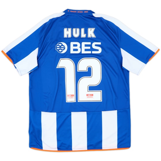 2008-09 Porto Home Shirt Hulk #12 - 9/10 - (M)