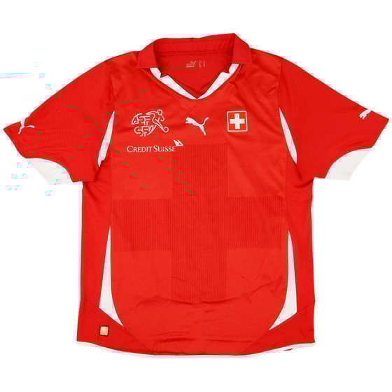 2010-11 Switzerland Home Shirt - 7/10 - (L)