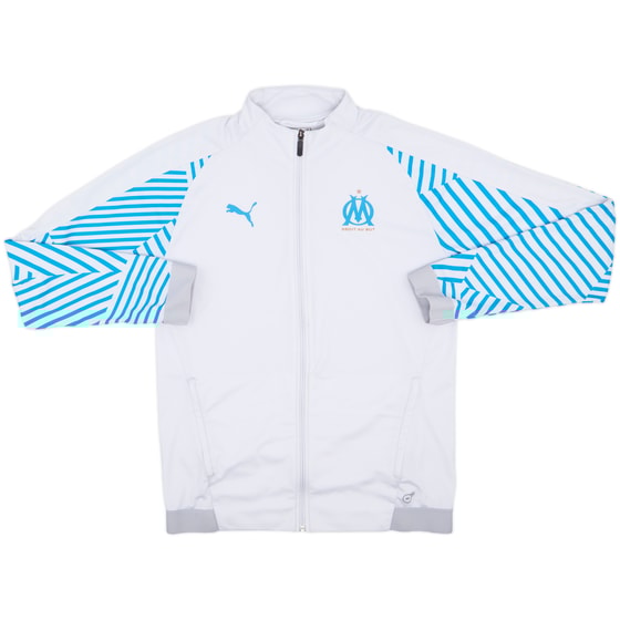 2018-19 Olympique Marseille Puma Track Jacket - 6/10 - (L)
