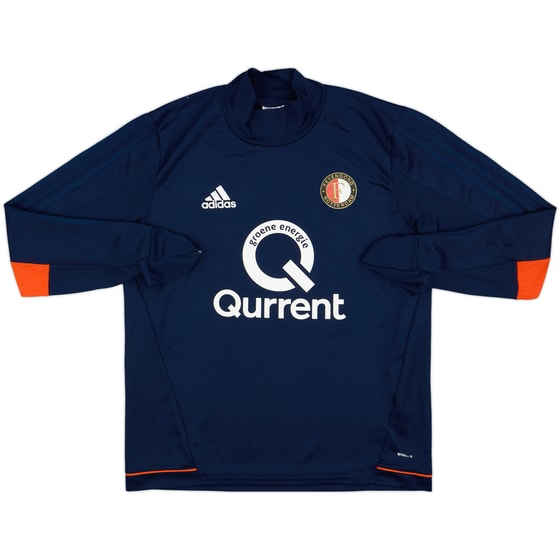 2017-18 Feyenoord adidas Drill Top - 8/10 - (L)