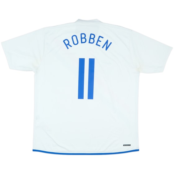 2006-08 Netherlands Away Shirt Robben #11 - 6/10 - (XL)