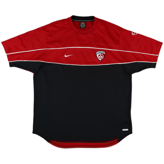 2001-02 Kaiserslautern Nike Training Shirt - 8/10 - (XL)
