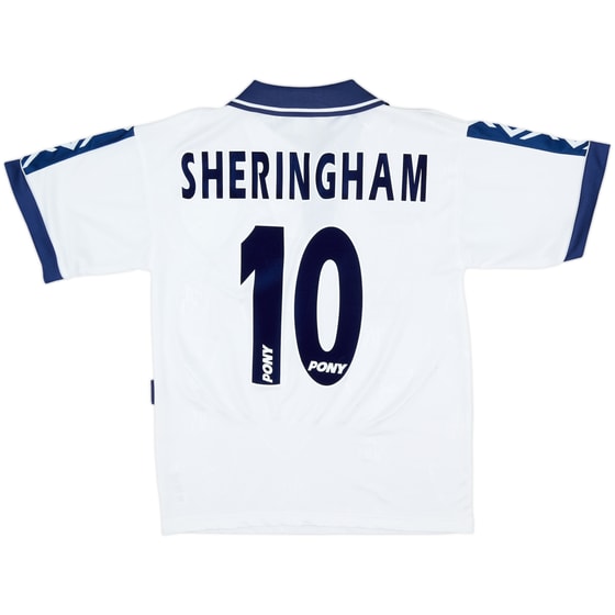 1995-97 Tottenham Home Shirt Sheringham #10 - 10/10 - (S)