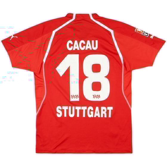2004-05 Stuttgart Away Shirt Cacau #18 - 5/10 - (L)