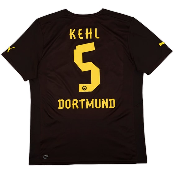 2012-13 Borussia Dortmund Away Shirt Kehl #5 - 7/10 - (XXL)