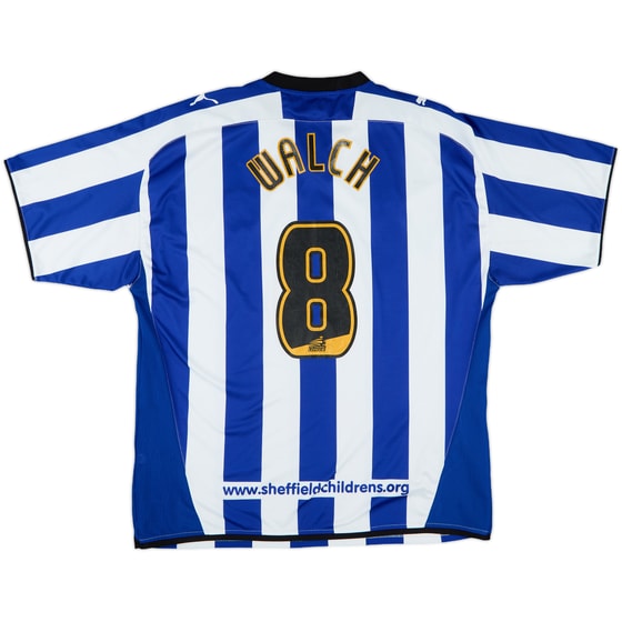 2009-10 Sheffield Wednesday Home Shirt Walch #8 - 6/10 - (XL)