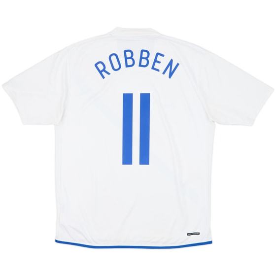 2006-08 Netherlands Away Shirt Robben #11 - 6/10 - (L)