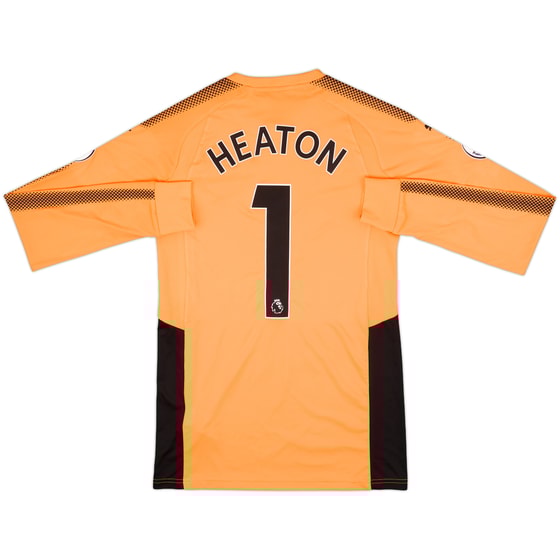 2017-18 Burnley GK Shirt Heaton #1 - 9/10 - (S)