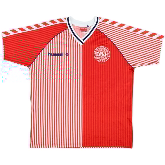 1986 Denmark Home Shirt - 8/10 - (XL)