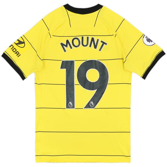 2021-22 Chelsea Third Shirt Mount #19 - 6/10 - (S)